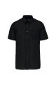 Overhemden korte mouw Kariban K551 zwart